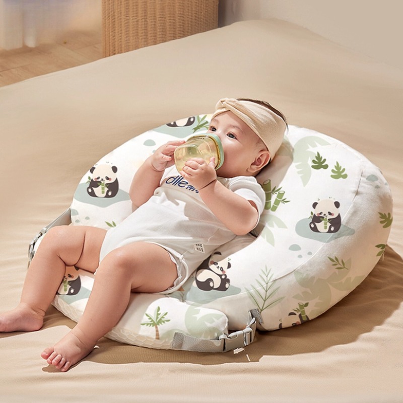 Nursing Pillow Breastfeeding - القطن مكافحة البصق الحليب المنحدر وسادة