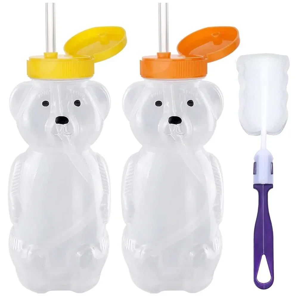 Zwitsal Baby Products - أكواب قش دب العسل للأطفال ،