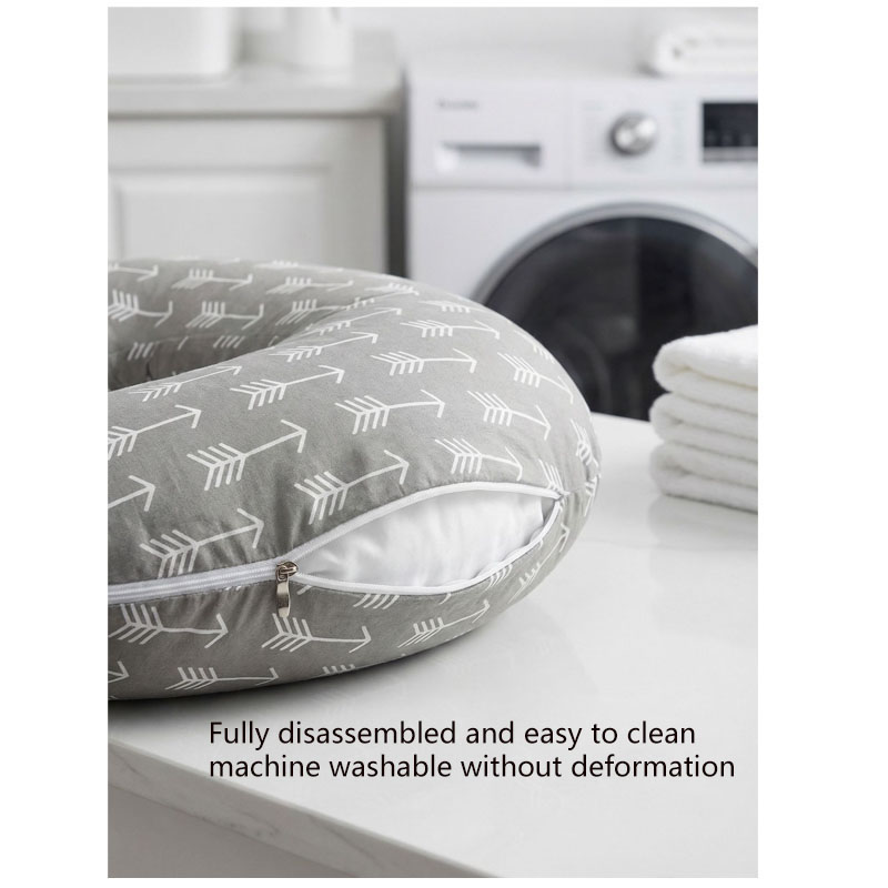 وسادة رضاعة على شكل حرف U قابل - مراجعة Nursing Pillow Breastfeeding وسعره
