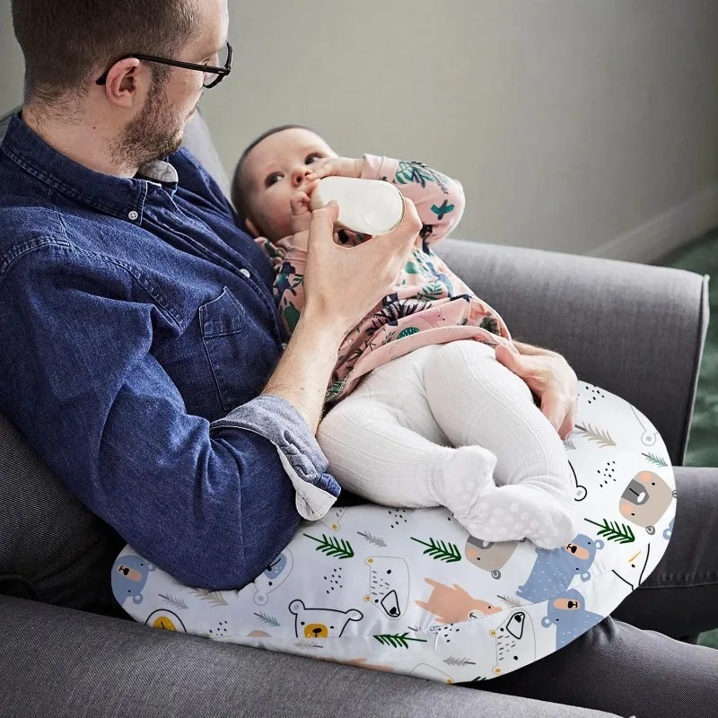 وسادة رضاعة للرضع، وسائد للرضا - مراجعة Nursing Pillow Breastfeeding وسعره