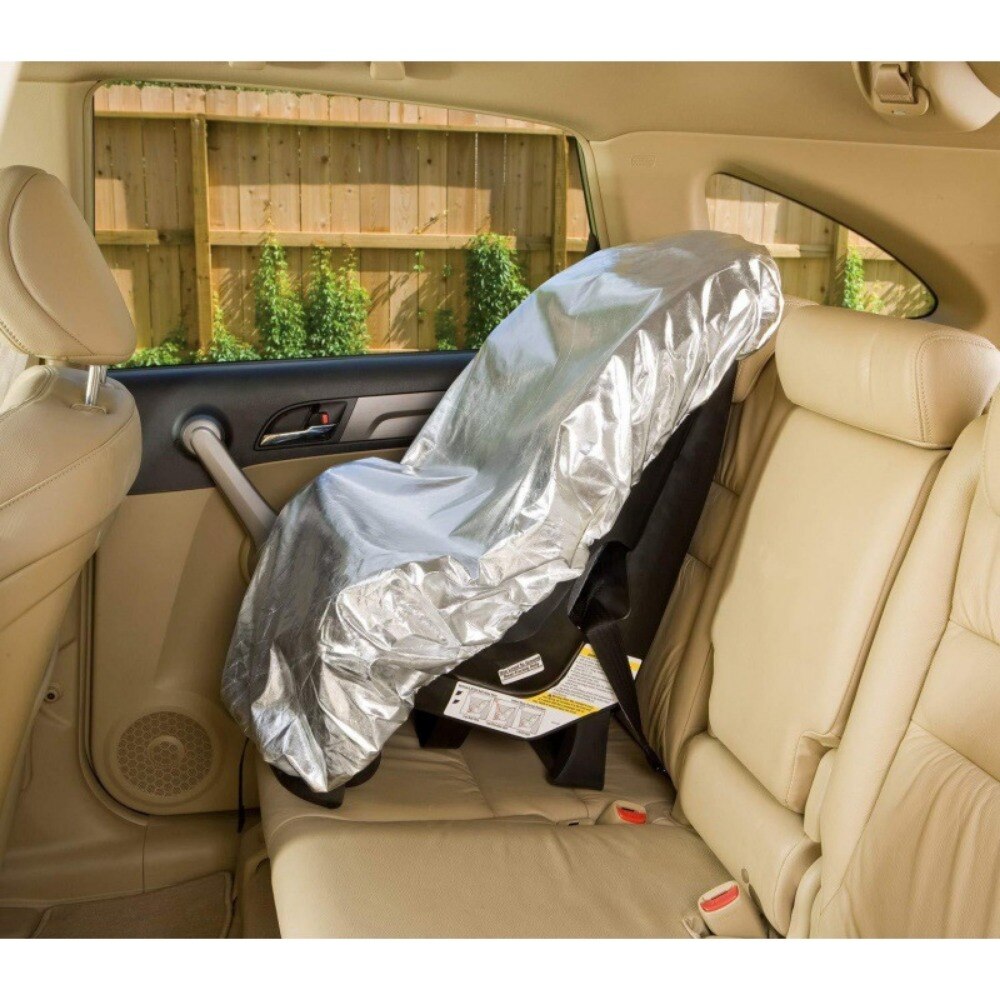 KKJOY غطاء مقعد سيارة عالمي لل - مراجعة Infant Car Seat Cover وسعره