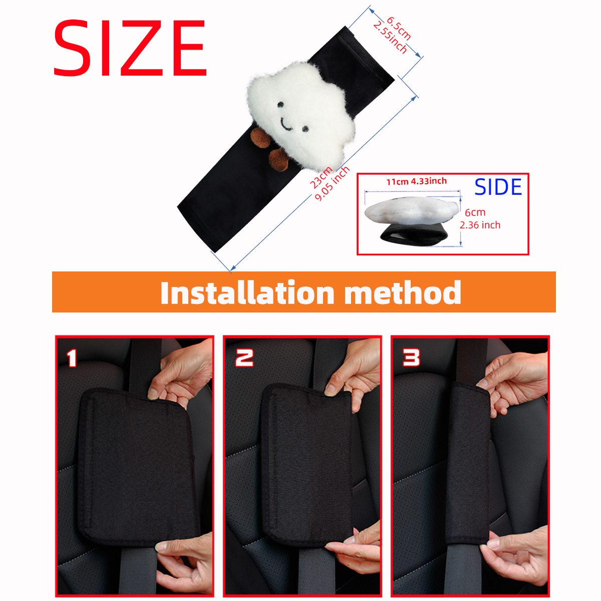 غطاء كتف سيارة من القطيفة على  - مراجعة Infant Car Seat Cover وسعره