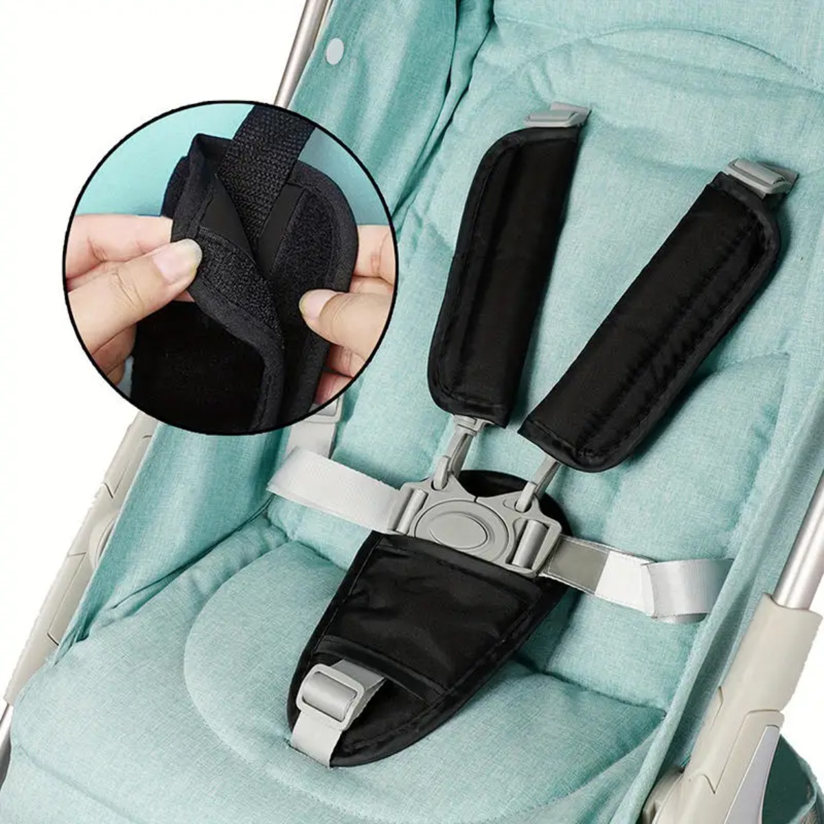 وسائد حزام أمان لمقعد السيارة  - مراجعة Infant Car Seat Cover وسعره