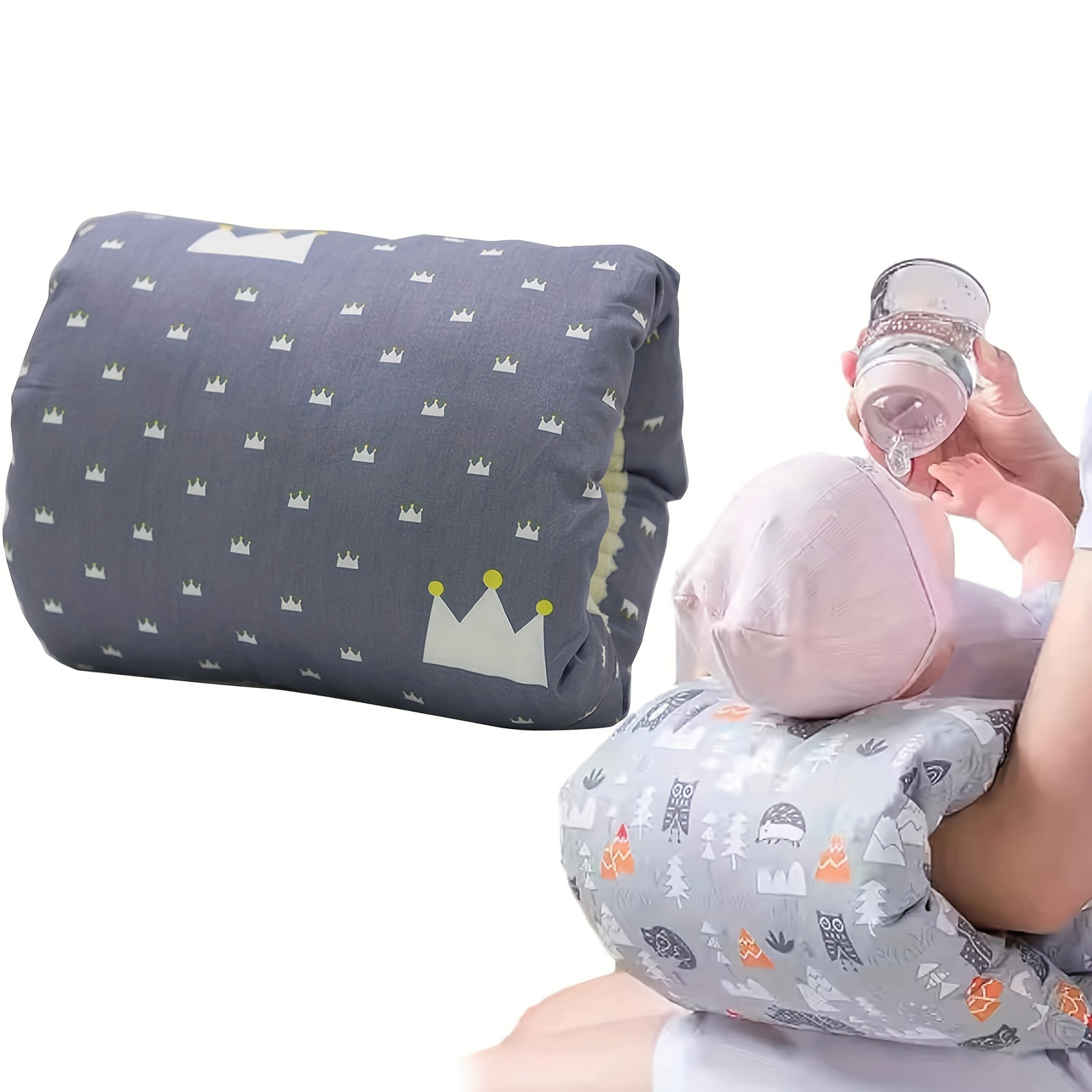 قطعة واحدة من وسادة الذراع الم - مراجعة Nursing Pillow Breastfeeding وسعره