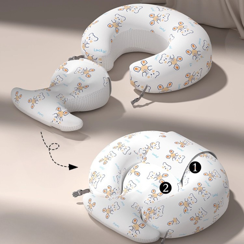 القطن مكافحة البصق الحليب المن - مراجعة Nursing Pillow Breastfeeding وسعره