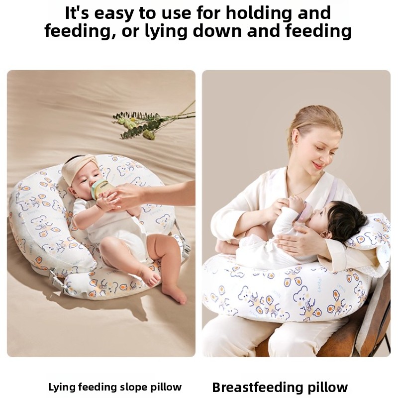القطن مكافحة البصق الحليب المن - مراجعة Nursing Pillow Breastfeeding وسعره