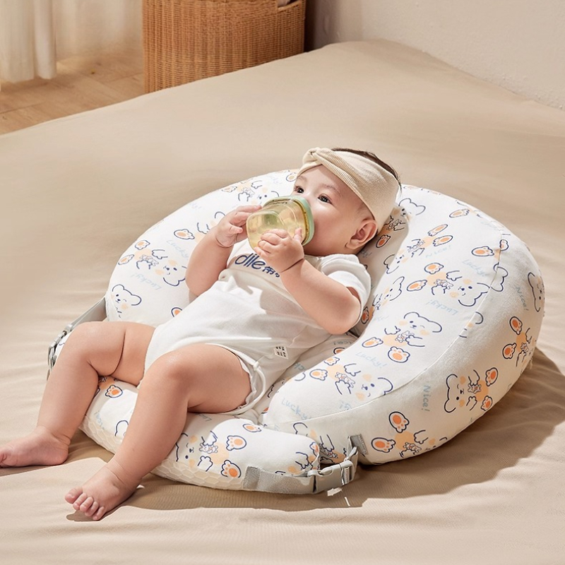 القطن مكافحة البصق الحليب المن - مراجعة Nursing Pillow Breastfeeding وسعره